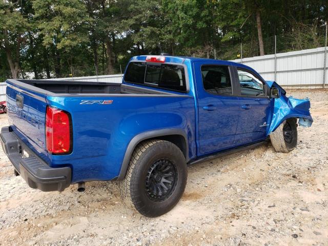 1GCGTEEN0N1135925 - 2022 CHEVROLET COLORADO ZR2 BLUE photo 3