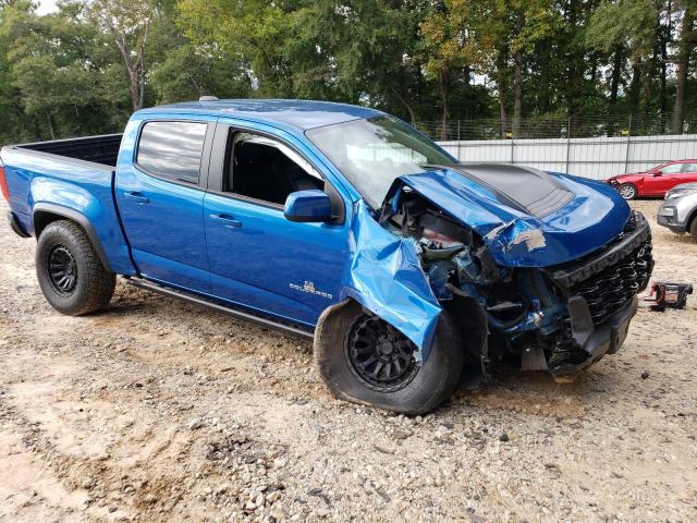 1GCGTEEN0N1135925 - 2022 CHEVROLET COLORADO ZR2 BLUE photo 4