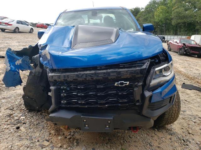 1GCGTEEN0N1135925 - 2022 CHEVROLET COLORADO ZR2 BLUE photo 5