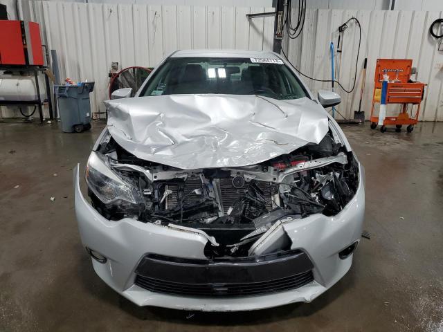 2T1BURHE8GC532338 - 2016 TOYOTA COROLLA L SILVER photo 5