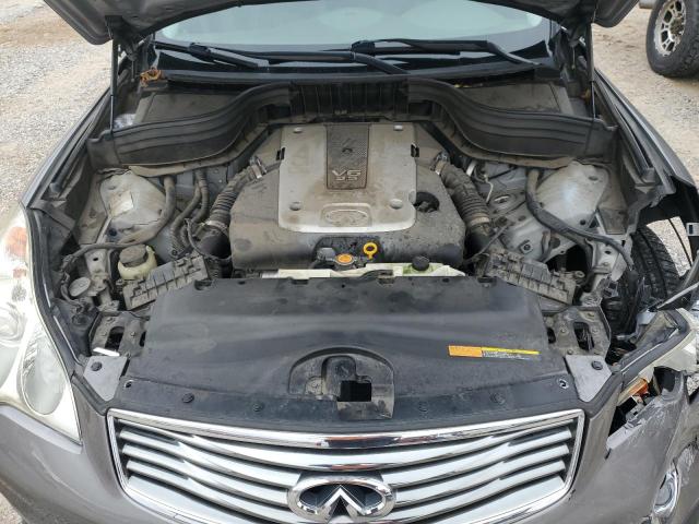 JNKAJ09E58M302113 - 2008 INFINITI EX35 BASE შავი ფოტო 11