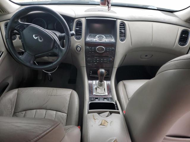 JNKAJ09E58M302113 - 2008 INFINITI EX35 BASE შავი ფოტო 8