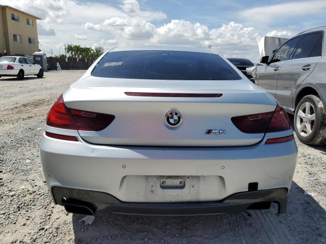 WBAYM9C59DDW20408 - 2013 BMW 650 I SILVER photo 6