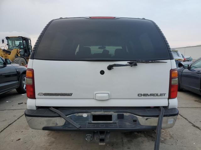 3GNEC16T73G240271 - 2003 CHEVROLET SUBURBAN C1500 WHITE photo 6