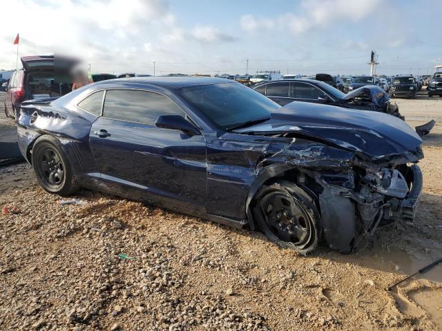 2G1FA1E30C9137085 - 2012 CHEVROLET CAMARO LS BLUE photo 4