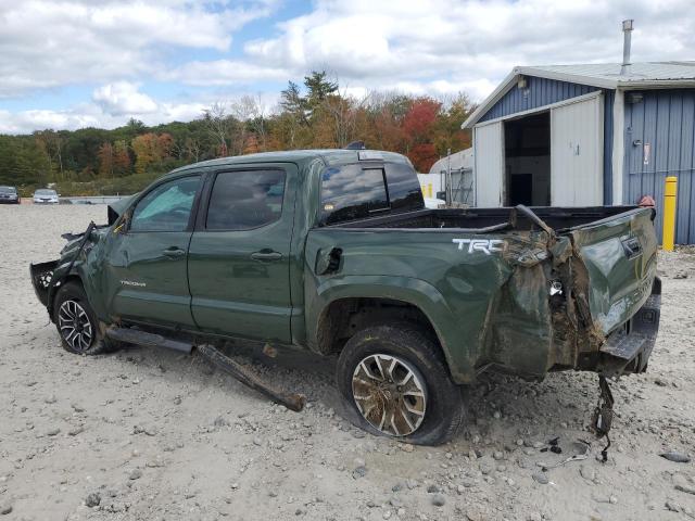 3TYCZ5AN4MT040213 - 2021 TOYOTA TACOMA DOUBLE CAB GREEN photo 2