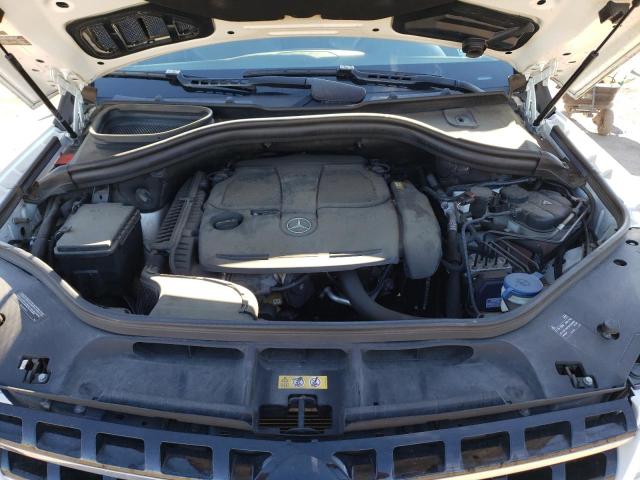 4JGDA5HB3FA482401 - 2015 MERCEDES-BENZ ML 350 4MATIC WHITE photo 12