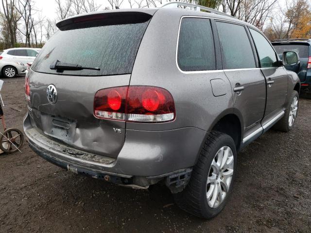 WVGCB77L68D002609 - 2008 VOLKSWAGEN TOUAREG 2 V8 GRAY photo 3