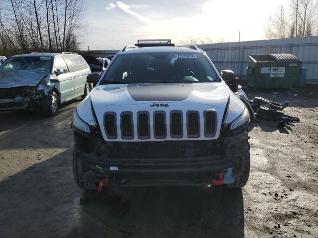 1C4PJMBS3GW348237 - 2016 JEEP CHEROKEE TRAILHAWK WHITE photo 5