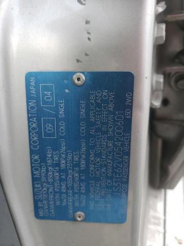 JS3TE62V054200601 - 2005 SUZUKI GRAND VITA LX SILVER photo 12