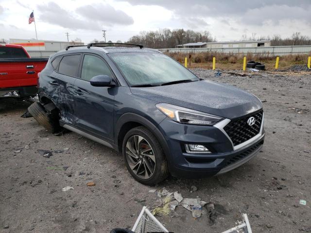 KM8J33AL3LU240349 - 2020 HYUNDAI TUCSON LIMITED BLUE photo 4