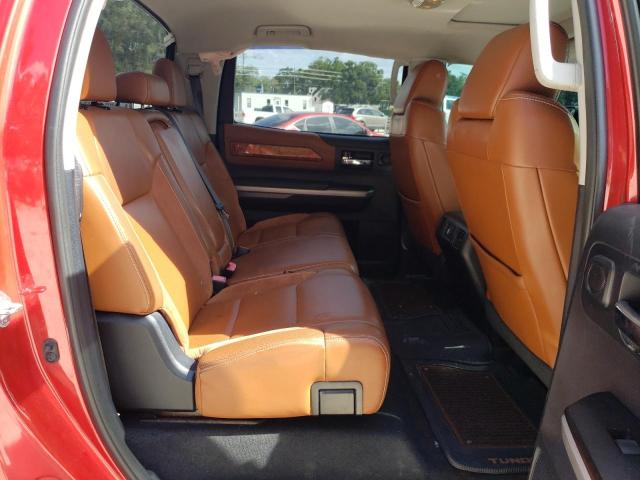 5TFGY5F13EX148646 - 2014 TOYOTA TUNDRA CREWMAX PLATINUM წითელი ფოტო 10