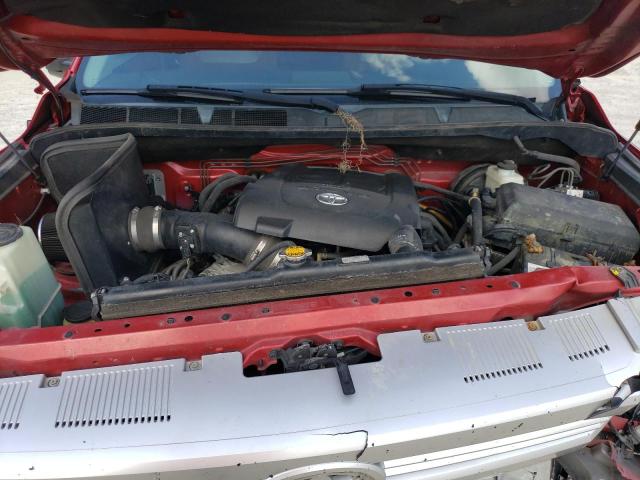 5TFGY5F13EX148646 - 2014 TOYOTA TUNDRA CREWMAX PLATINUM წითელი ფოტო 11