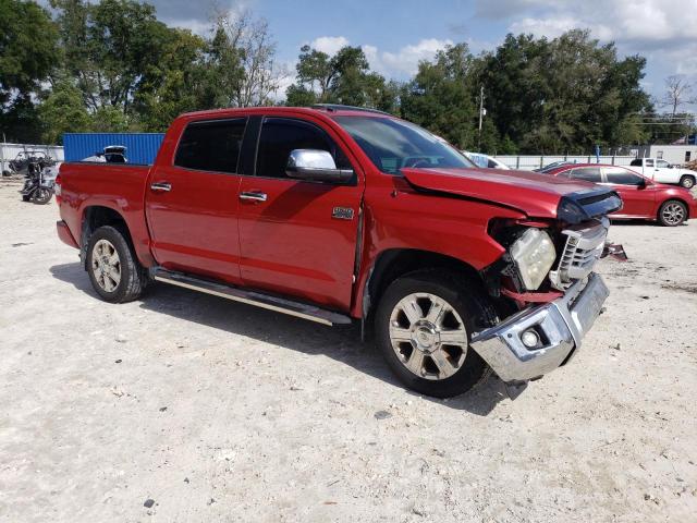 5TFGY5F13EX148646 - 2014 TOYOTA TUNDRA CREWMAX PLATINUM წითელი ფოტო 4