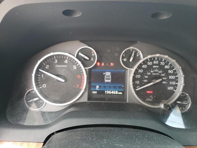 5TFGY5F13EX148646 - 2014 TOYOTA TUNDRA CREWMAX PLATINUM წითელი ფოტო 9