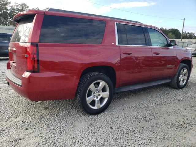 1GNSCJKC0FR246328 - 2015 CHEVROLET SUBURBAN C1500 LT RED photo 3