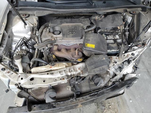 4T4BF1FK8CR251692 - 2012 TOYOTA CAMRY BASE SILVER photo 11