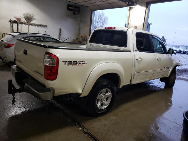 5TBDT44106S535900 - 2006 TOYOTA TUNDRA DOUBLE CAB SR5 WHITE photo 3