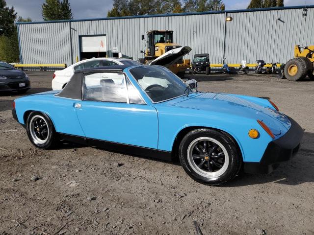 4752909722 - 1975 PORSCHE 914 BLUE photo 4