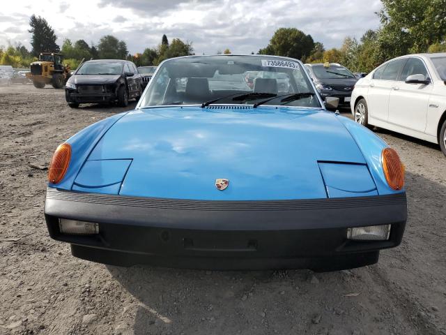 4752909722 - 1975 PORSCHE 914 BLUE photo 5