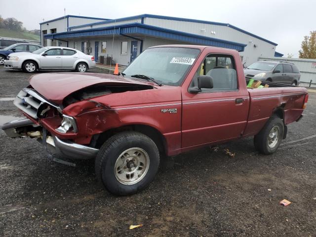 1FTCR10A6VPB10521 - 1997 FORD RANGER RED photo 1