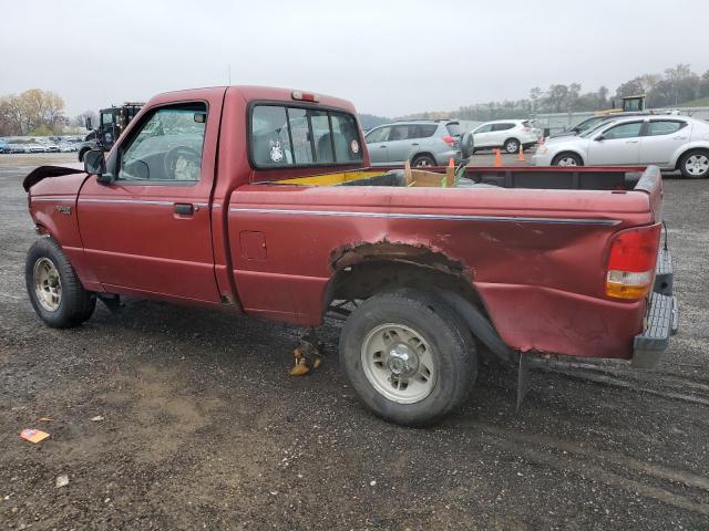 1FTCR10A6VPB10521 - 1997 FORD RANGER RED photo 2
