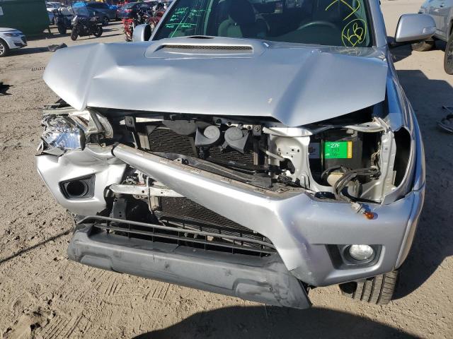 3TMJU4GN6DM155835 - 2013 TOYOTA TACOMA DOUBLE CAB PRERUNNER SILVER photo 11