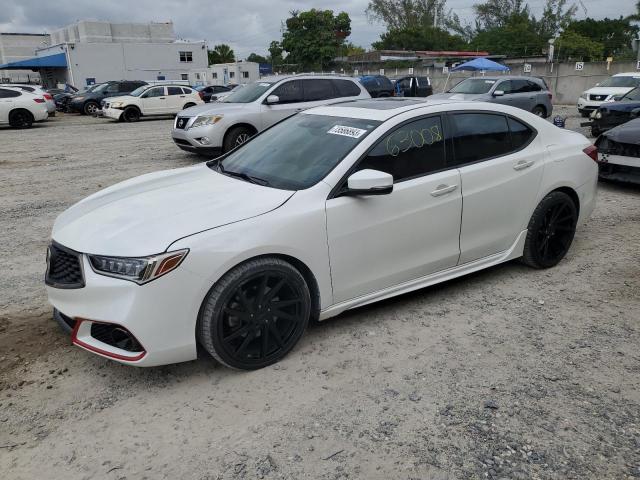 19UUB3F6XJA000917 - 2018 ACURA TLX TECH+A WHITE photo 1
