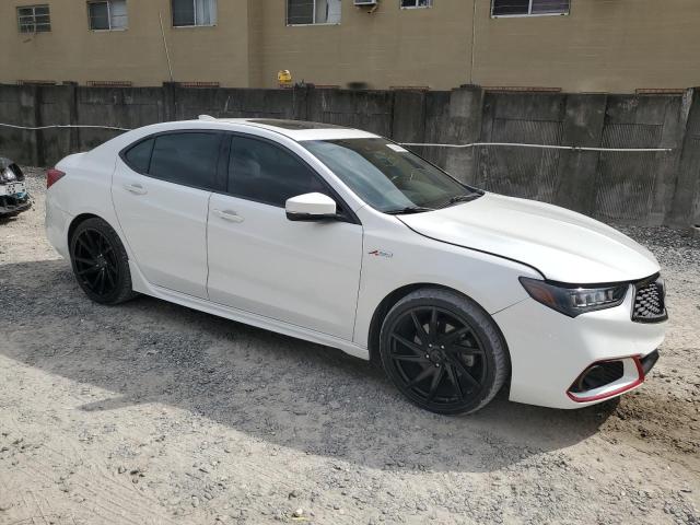 19UUB3F6XJA000917 - 2018 ACURA TLX TECH+A WHITE photo 4