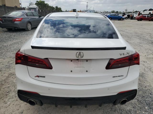 19UUB3F6XJA000917 - 2018 ACURA TLX TECH+A WHITE photo 6