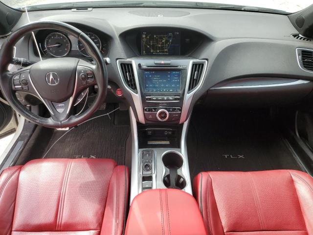 19UUB3F6XJA000917 - 2018 ACURA TLX TECH+A WHITE photo 8