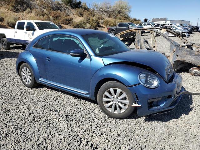 3VWFD7AT2KM718727 - 2019 VOLKSWAGEN BEETLE S BLUE photo 4