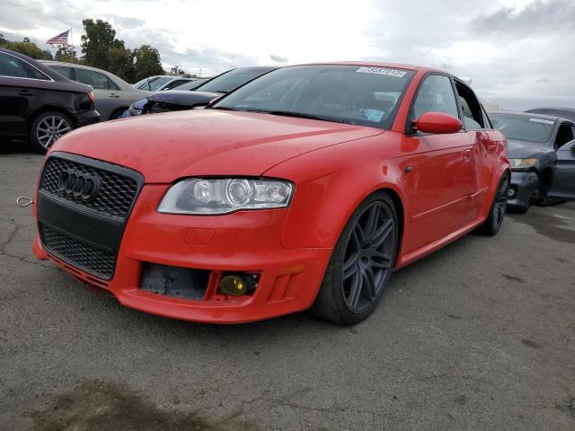 WUARU78EX7N904751 - 2007 AUDI RS4 QUATTRO RED photo 1