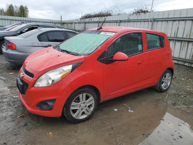 KL8CD6S97EC563903 - 2014 CHEVROLET SPARK 1LT RED photo 1