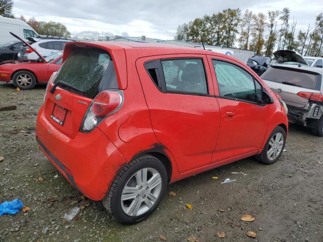 KL8CD6S97EC563903 - 2014 CHEVROLET SPARK 1LT RED photo 3