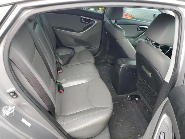 KMHDH4AEXCU255372 - 2012 HYUNDAI ELANTRA GLS SILVER photo 10