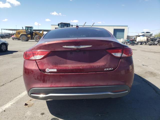 1C3CCCABXHN505181 - 2017 CHRYSLER 200 LIMITED BURGUNDY photo 6