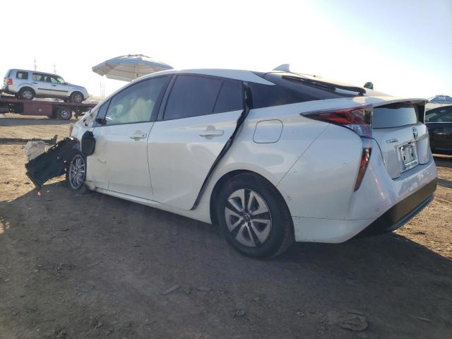 JTDKBRFU5J3063161 - 2018 TOYOTA PRIUS WHITE photo 2