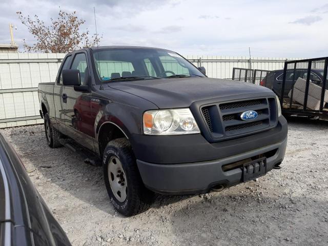 1FTRX14W98FA30274 - 2008 FORD F150 BLACK photo 4