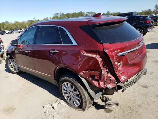 1GYKNARS9HZ181394 - 2017 CADILLAC XT5 RED photo 2