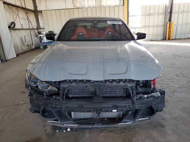 WBS43AY01PFN59074 - 2023 BMW M3 COMPETITION GRAY photo 5