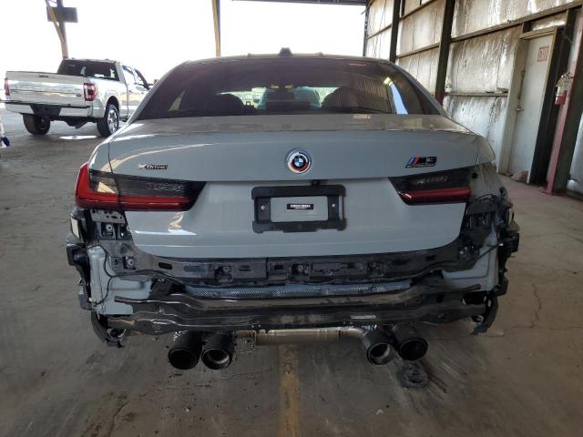 WBS43AY01PFN59074 - 2023 BMW M3 COMPETITION GRAY photo 6