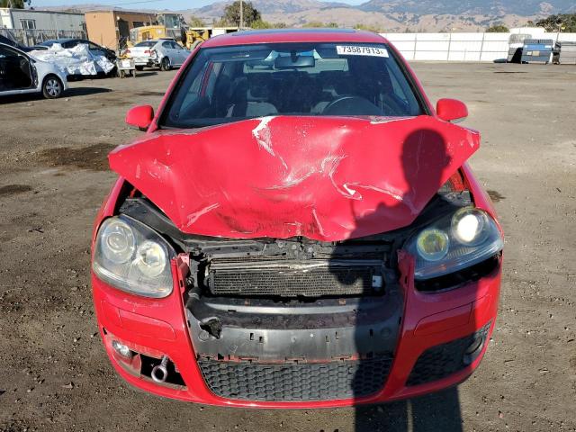 WVWFV71K66W105751 - 2006 VOLKSWAGEN GTI RED photo 5