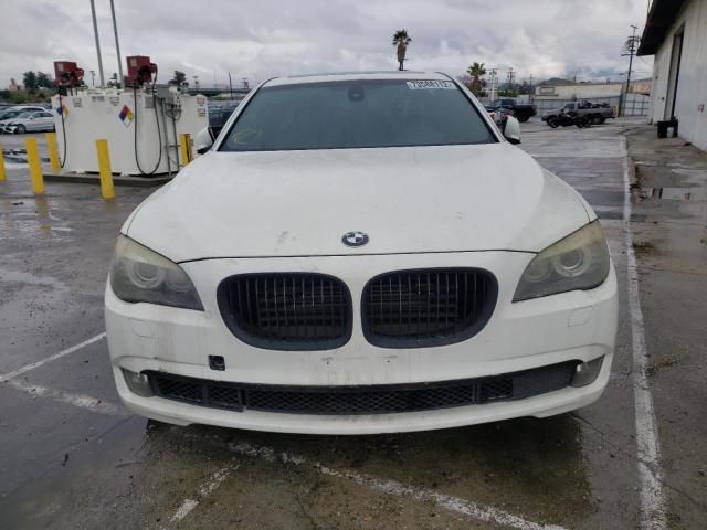 WBAKX6C5XBC197112 - 2011 BMW 750 I WHITE photo 5