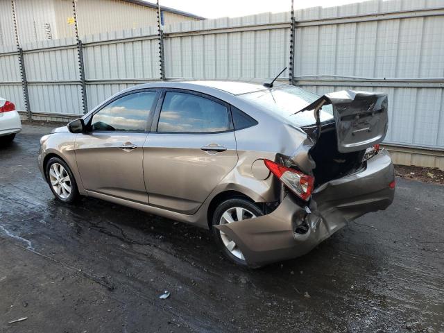 KMHCU4AE9CU064372 - 2012 HYUNDAI ACCENT GLS GRAY photo 2