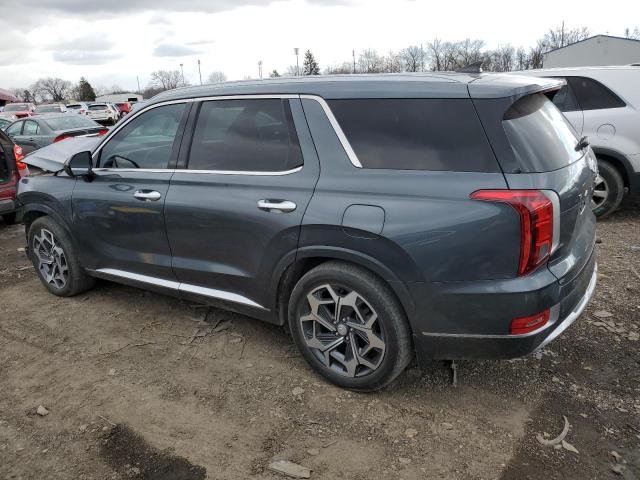 KM8R7DHE5MU272788 - 2021 HYUNDAI PALISADE CALLIGRAPHY GRAY photo 2