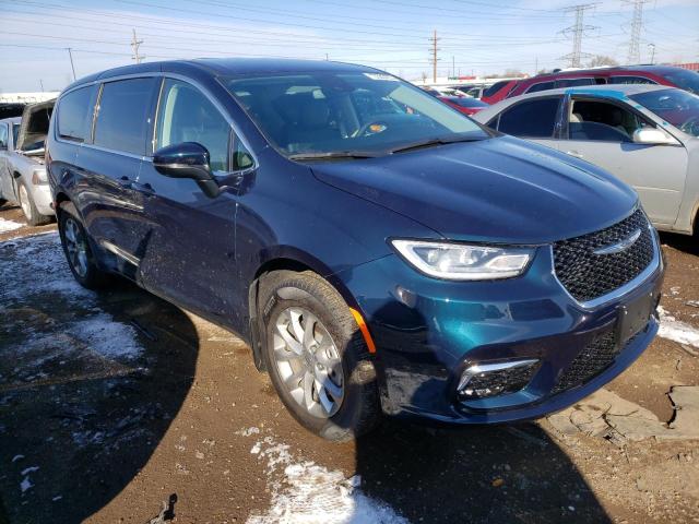 2C4RC3BG7PR545641 - 2023 CHRYSLER PACIFICA TOURING L BLUE photo 4