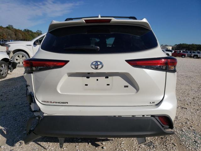 5TDZZRAH3MS079463 - 2021 TOYOTA HIGHLANDER L WHITE photo 6