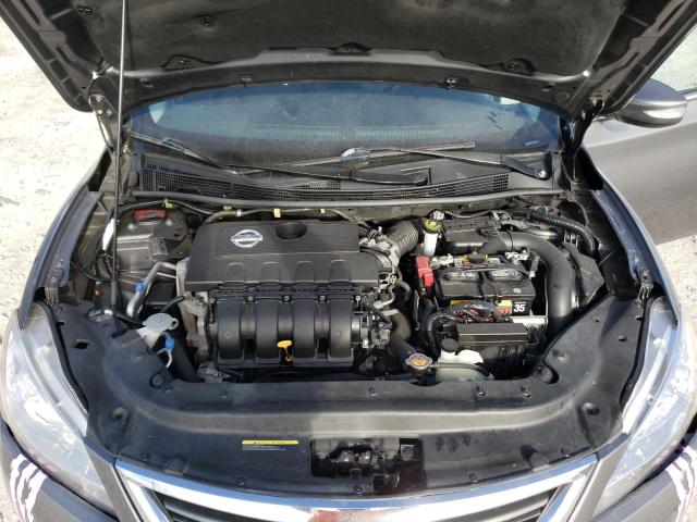 3N1AB7AP7FY259556 - 2015 NISSAN SENTRA S GRAY photo 11