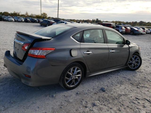 3N1AB7AP7FY259556 - 2015 NISSAN SENTRA S GRAY photo 3